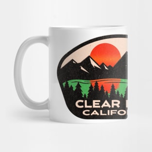 Clear Lake California Fishing Boating Mug